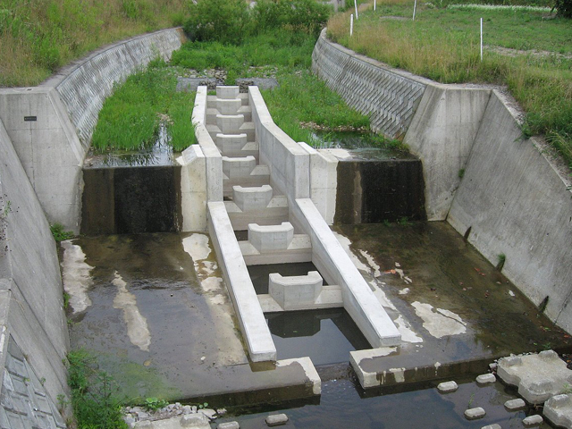 深川市オキリカップ川砂防工事1